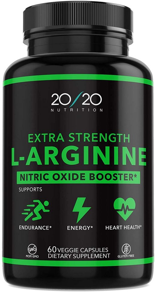 20s20 Nutrition Extra Strength L Arginine