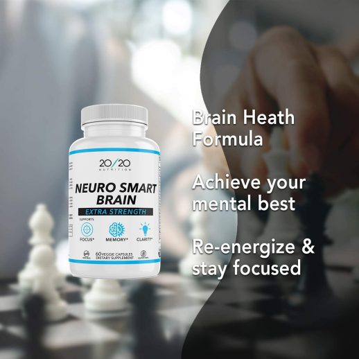 20s20 Nutrition Neuro Smart Brain Improve Memory