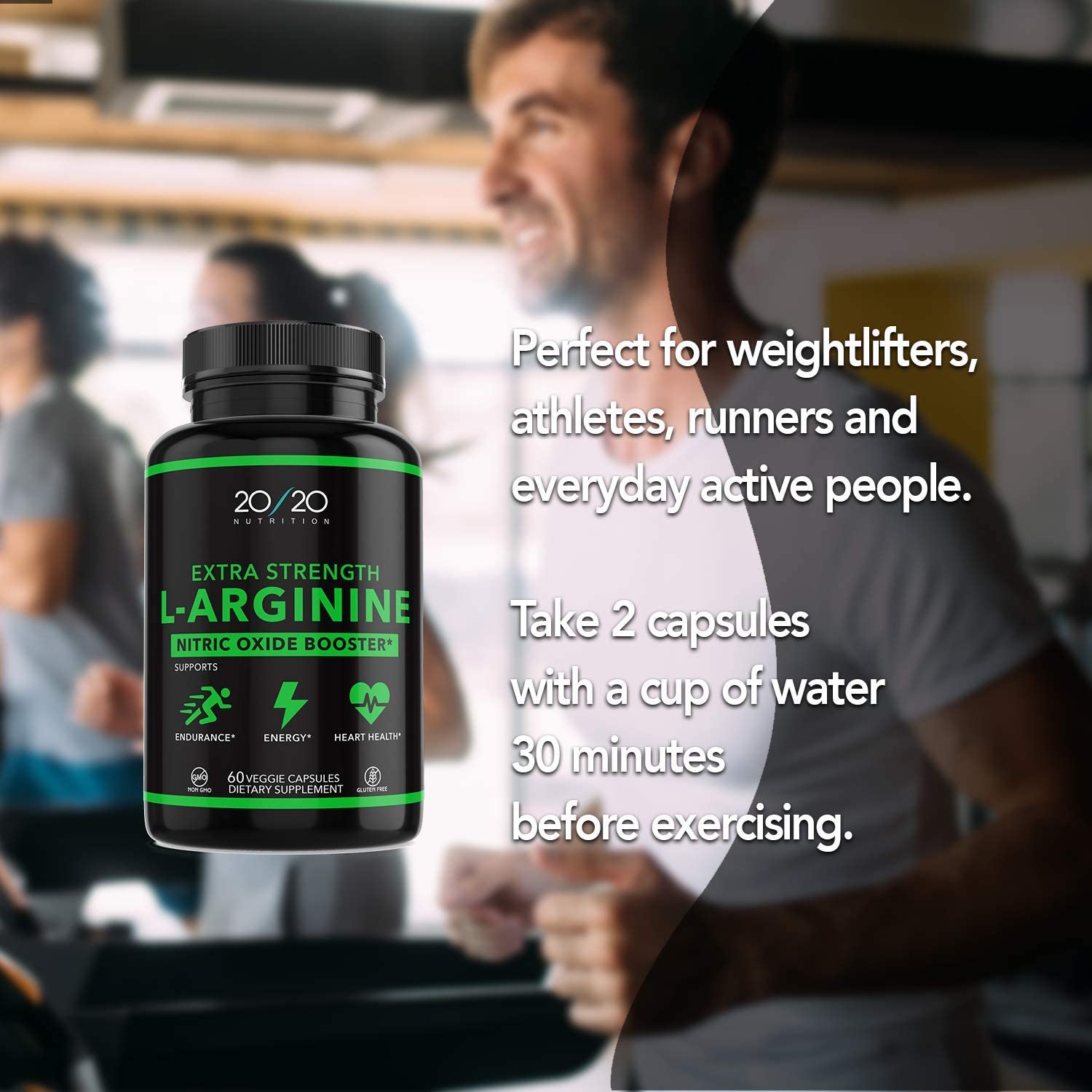20s20 Nutrition Extra Strength L Arginine