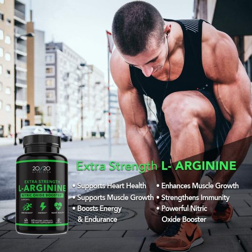 20s20 Nutrition Extra Strength L Arginine